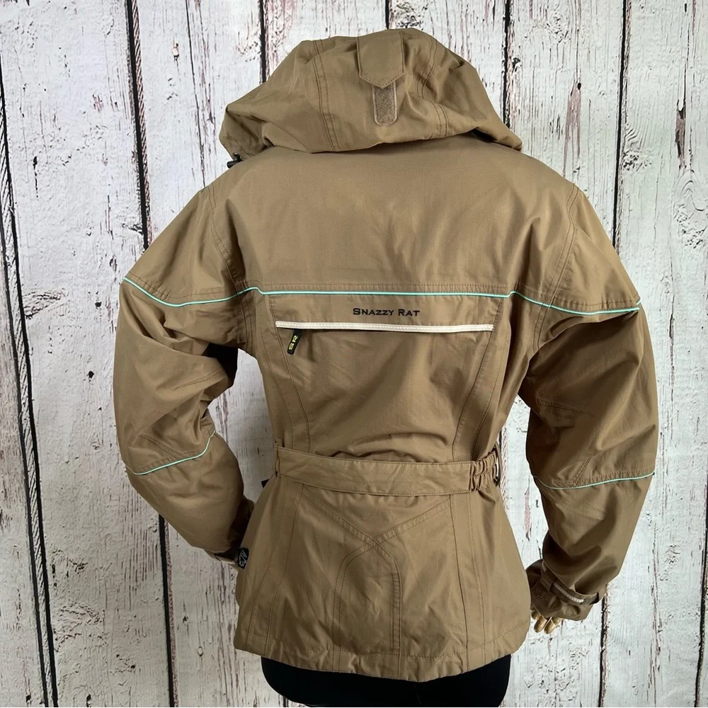 ๐HP๐ Vintage NEW NWOT NOS Snazzy Rat Norwegian Belted Winter Ski Jacket Small - Picture 2 of 16